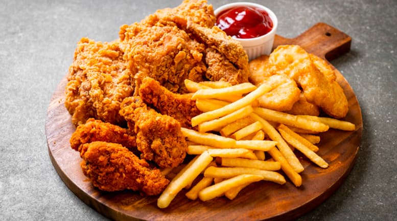 1/4 Pollo Broaster + Papas a la Francesa