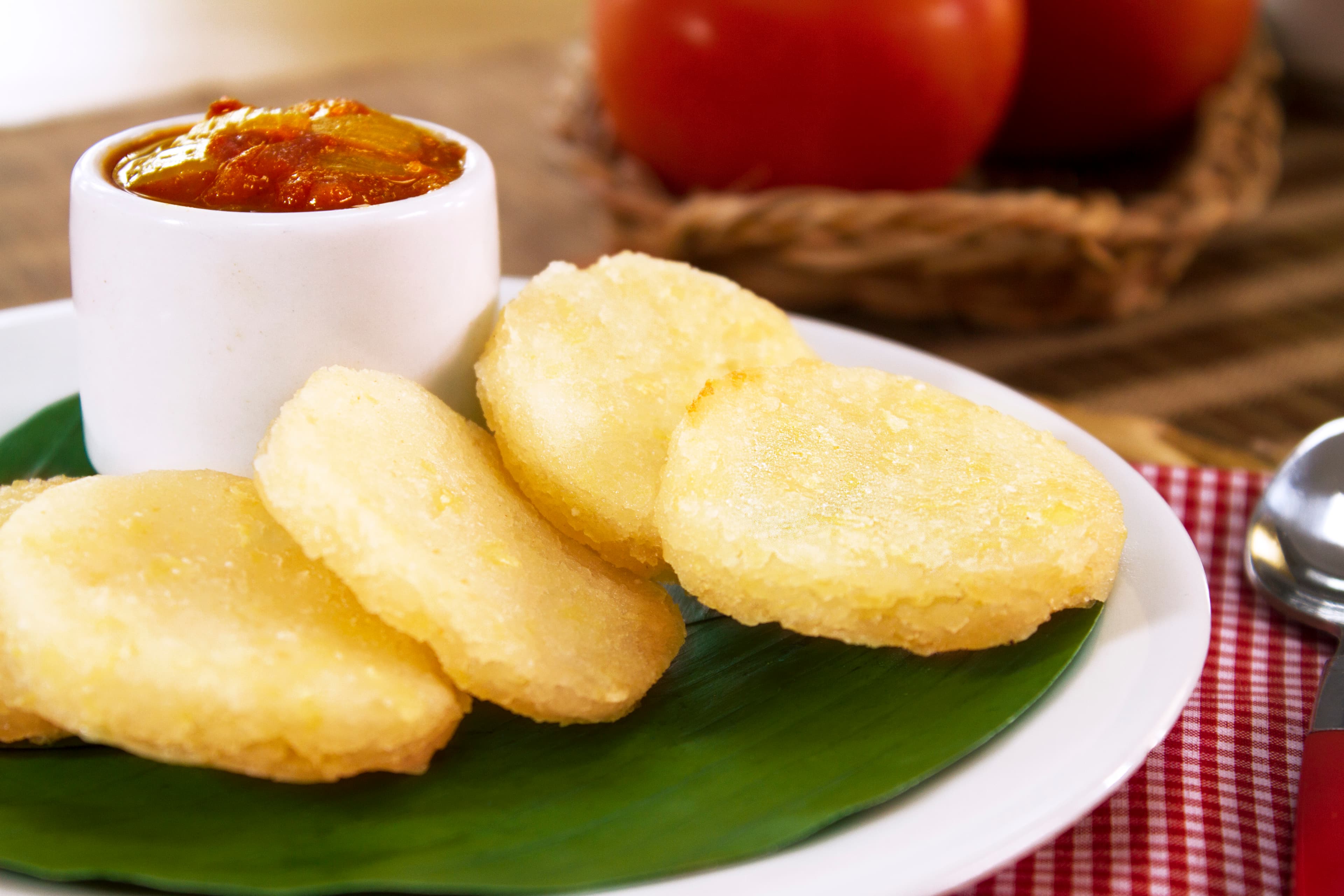 Arepitas Fritas y Criolla