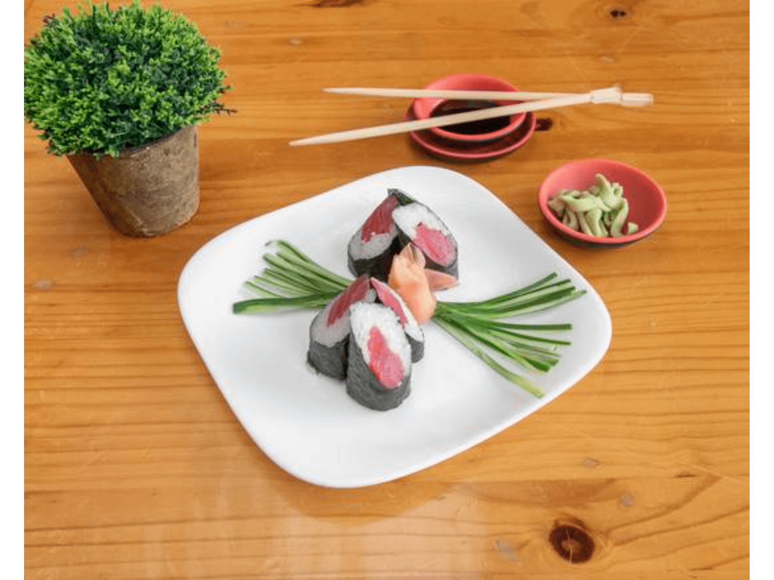 Salmón Temaki