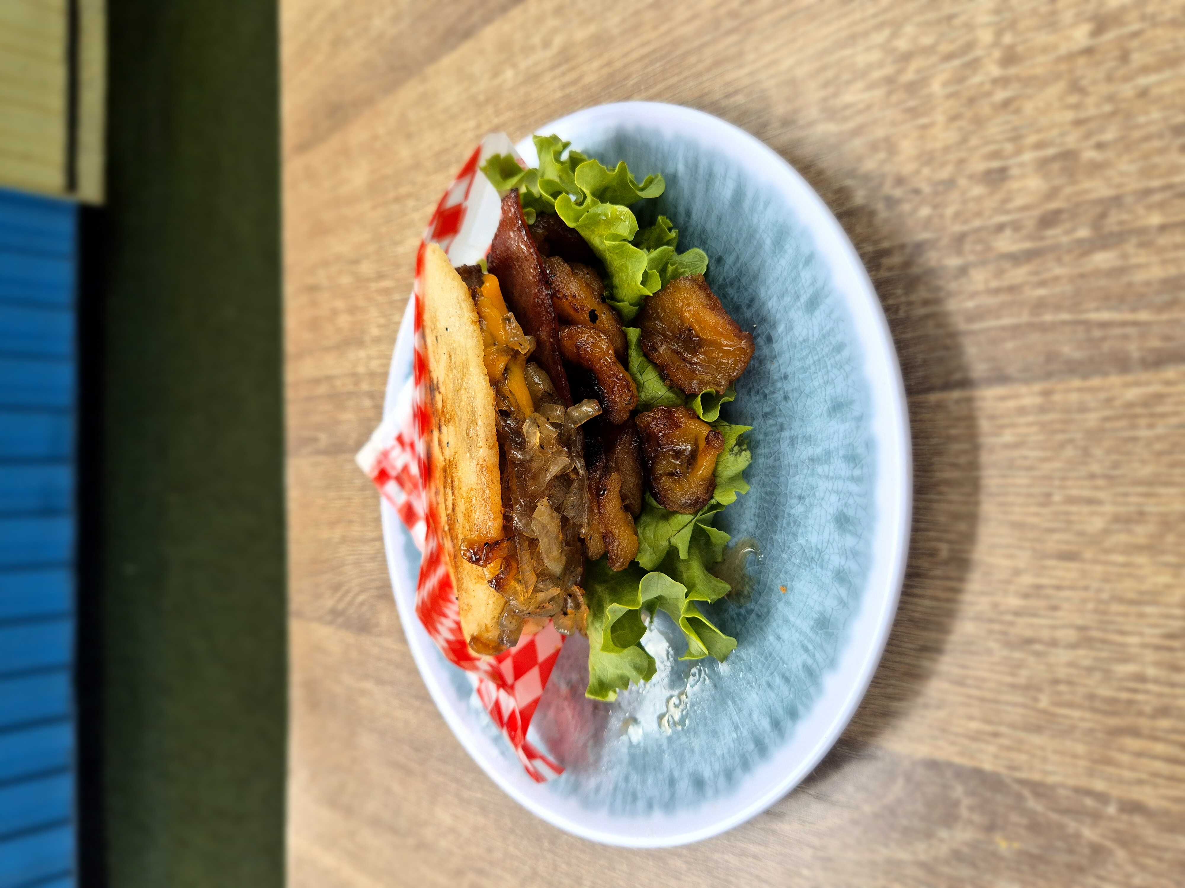 Arepa Burguer Maduro