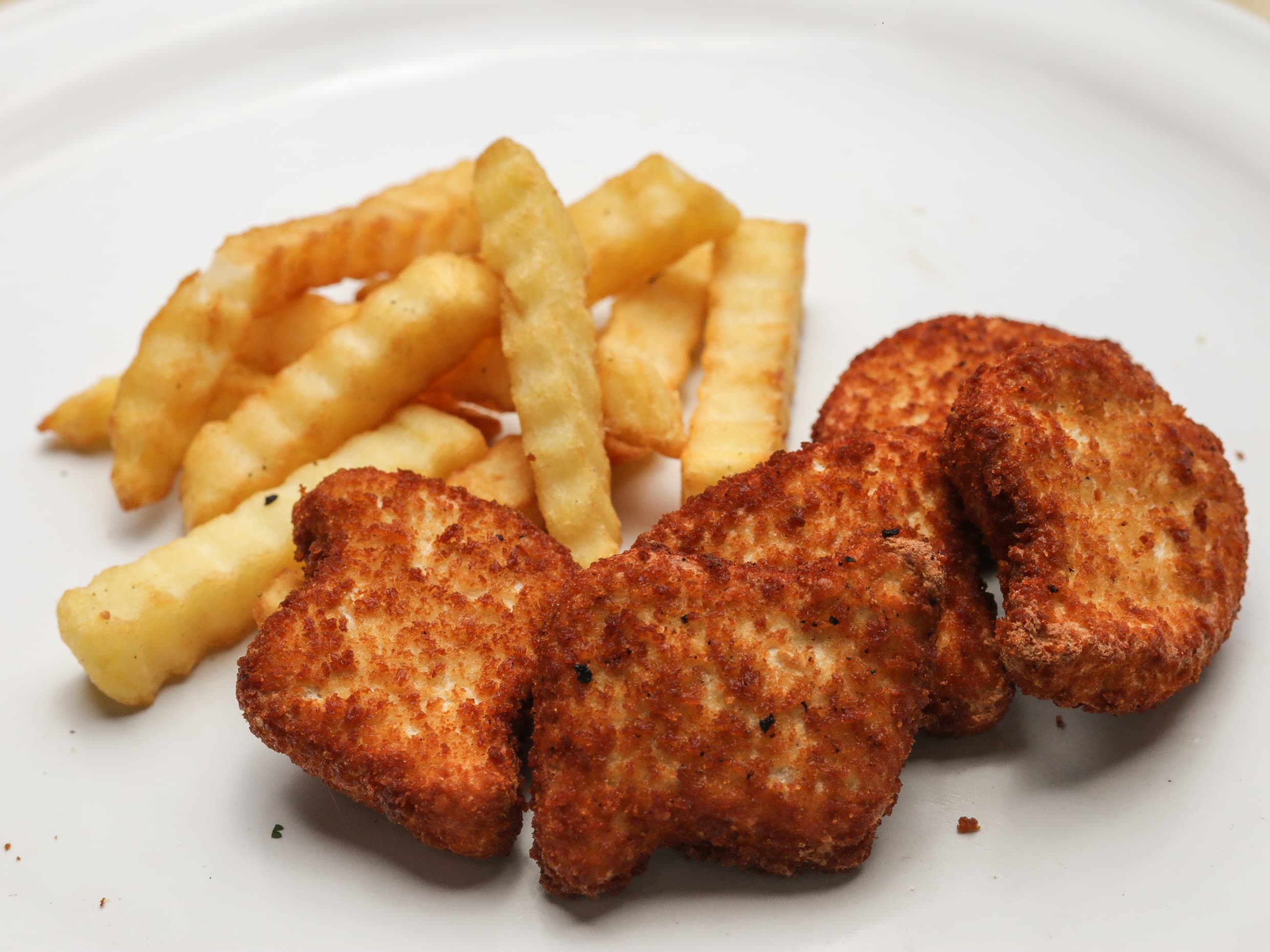 Nuggets con papas