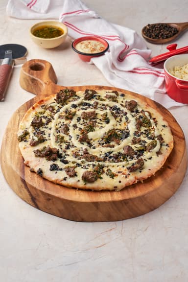 Pizza Brasa y Queso