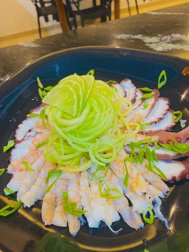 Sashimi Pulpo