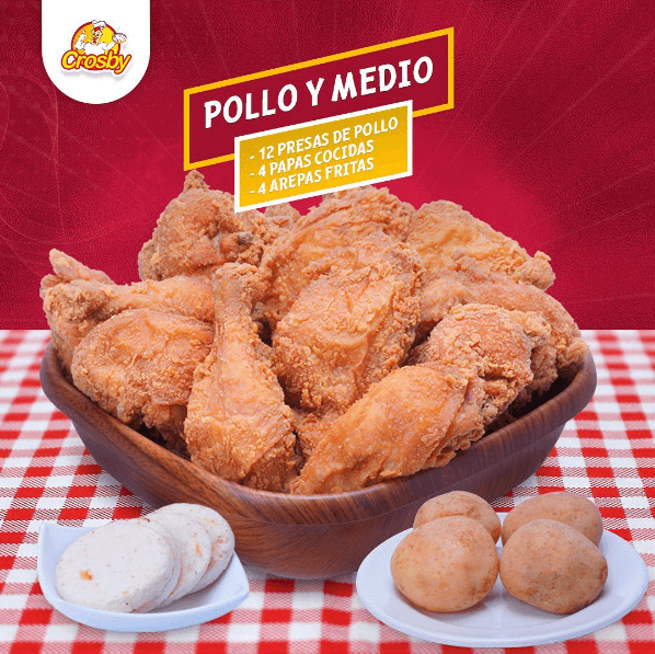 Pollo y Medio