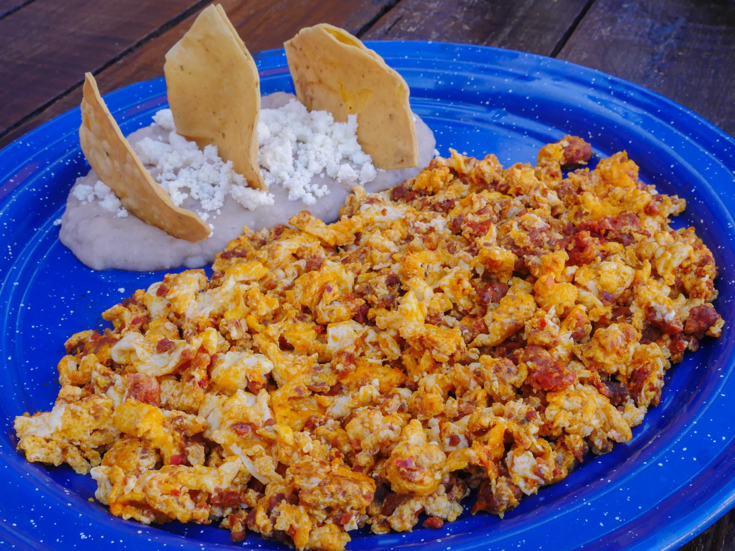 Huevos c/Chorizo