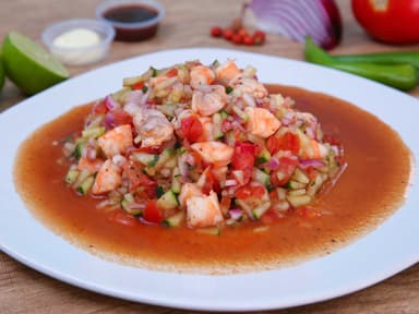Ceviche de Camarón Mixto (1 Litro)