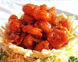 Camarones en Salsa Agridulce