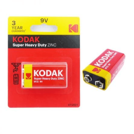 Kodak Batería 9V Zinc Carbón