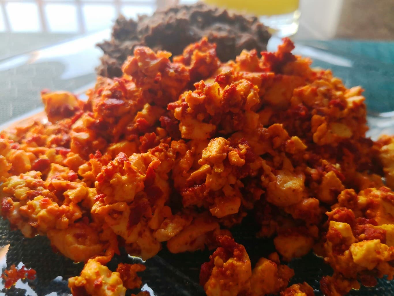 Huevos con Longaniza