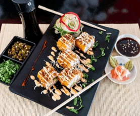 Sushi Rollo Empanizado de Coco