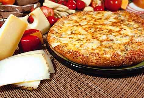 Pizza Queso Ajo