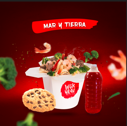 Combo Mar y Tierra Wok