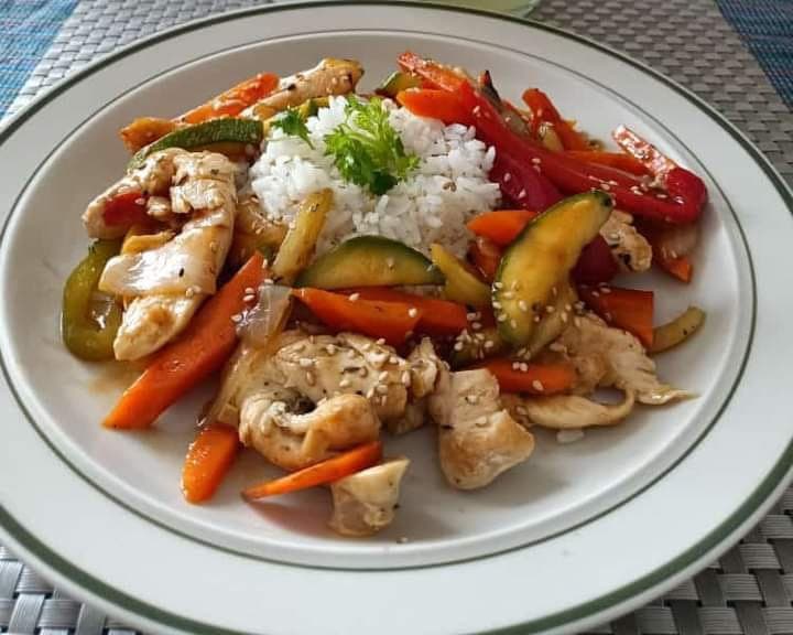 Fajitas de Pollo