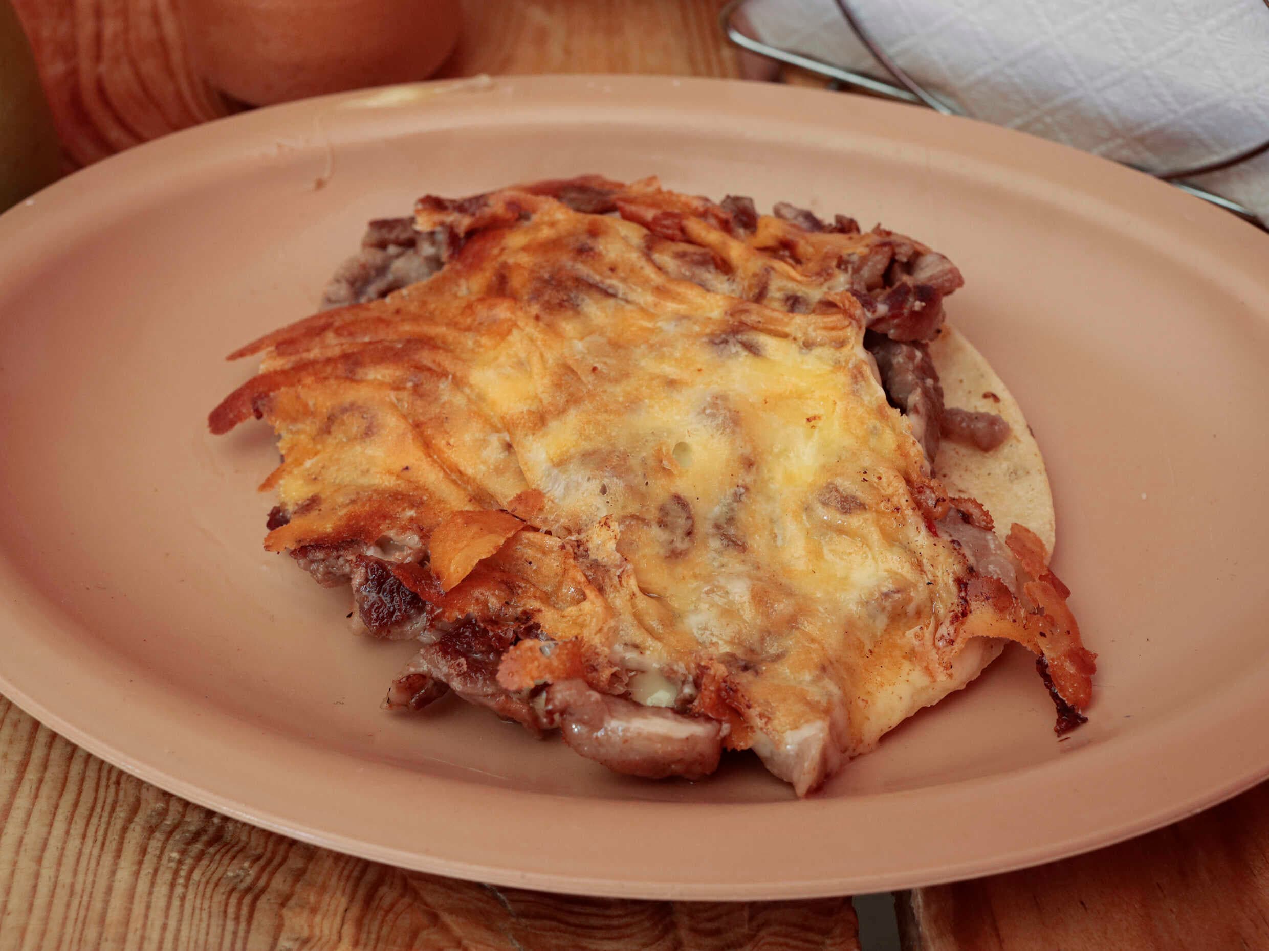 Taco de Bistec c/ Queso