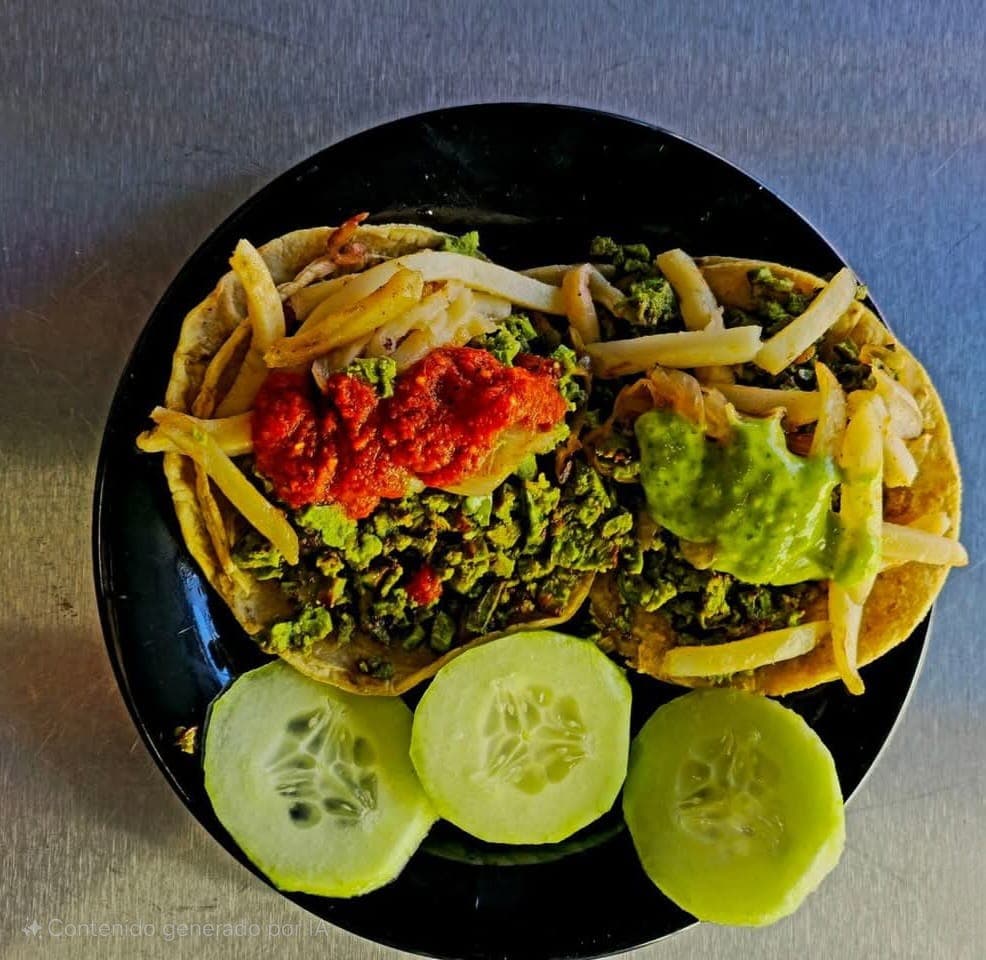 Taco de Chorizo Verde