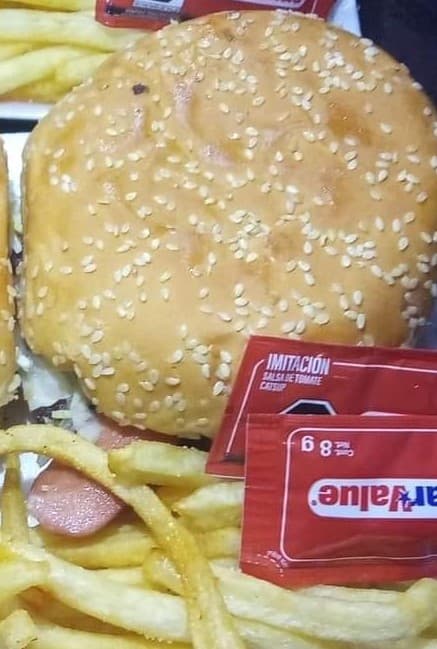 Hamb. Especial Dos Carne + Bebida Natural 500ml