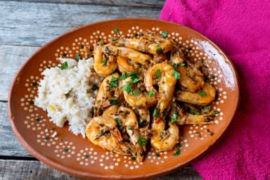 Camarones al Ajillo