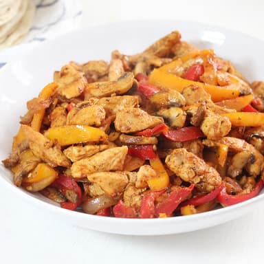 Fajitas de Pollo