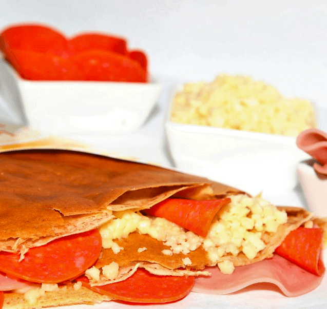 Crepa Manchego con Pepperoni