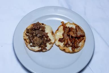 Espada tortilla a mano