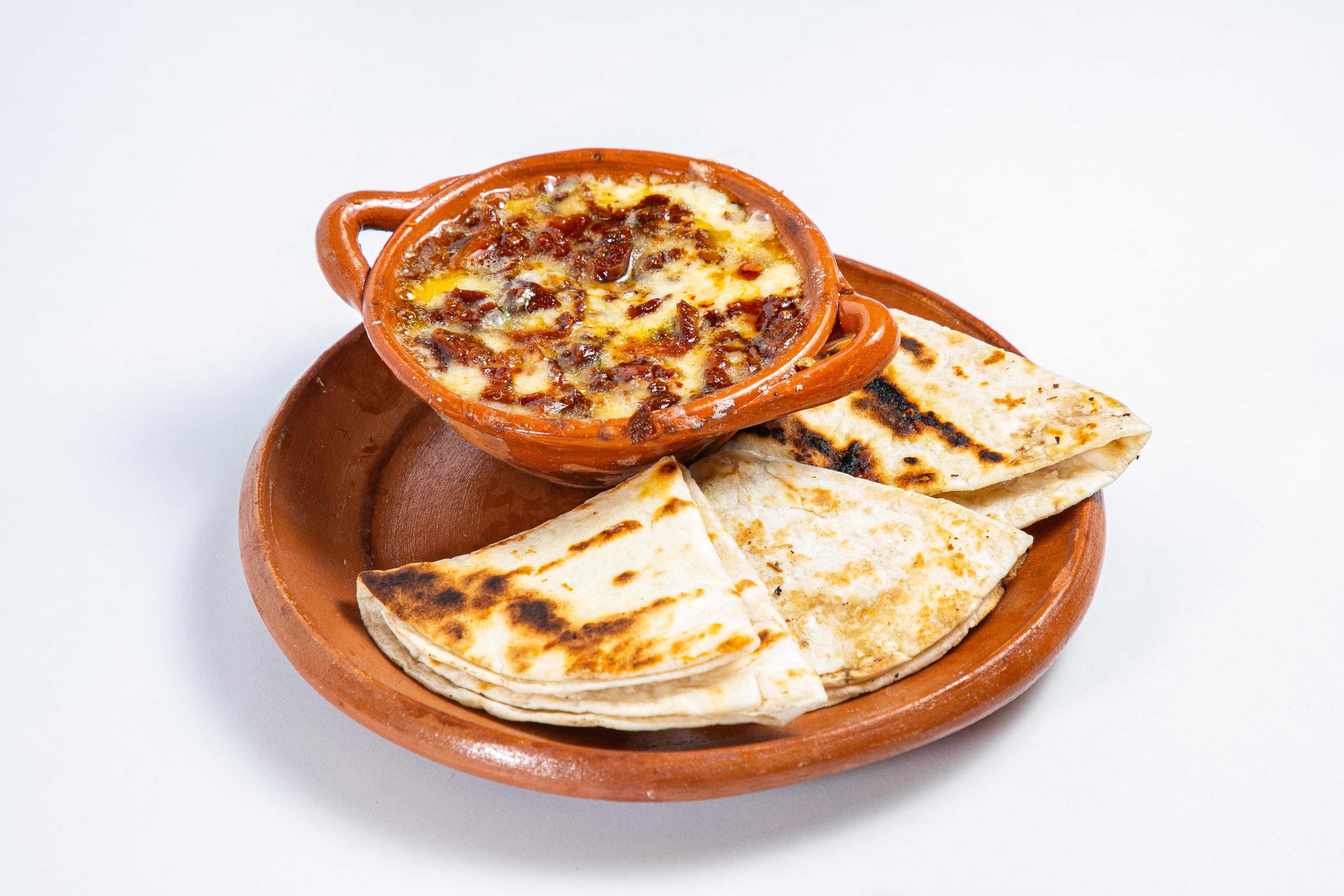 Queso con Champiñones