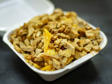 Nacho chico de bistec
