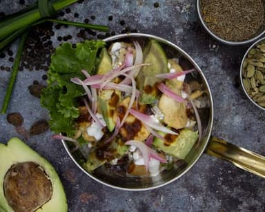 Ensalada Fria Papri Chaat