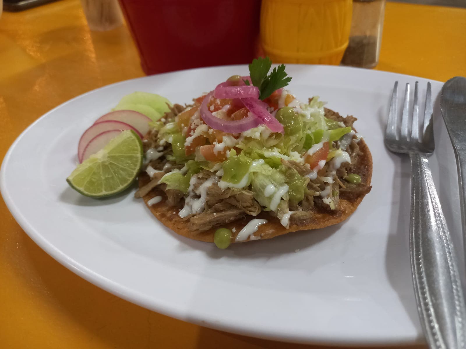 Tostada....