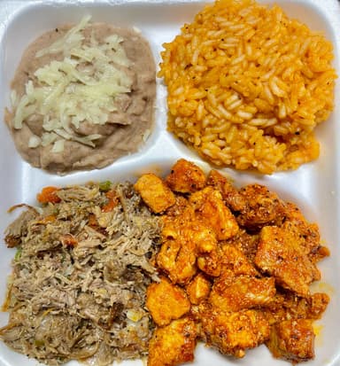 Combo 2 Guisos + Arroz + Frijoles