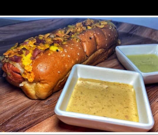 Perro Gigante del Norte + Papas + Bebida