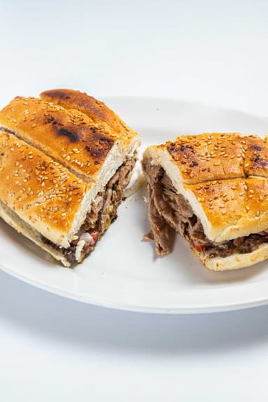 Torta de Arrachera