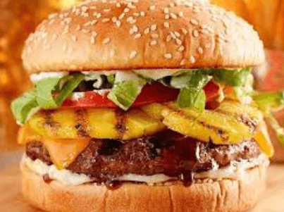 Hamburguesa Hawaiana