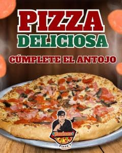 Combo 2 Pizzas Familiares 2 Ingredientes