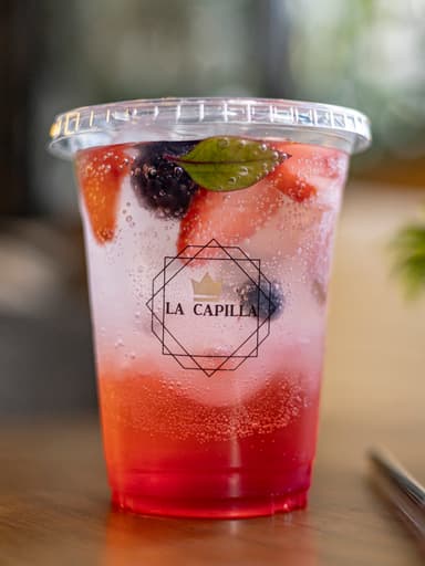 Soda italiana frutos rojos