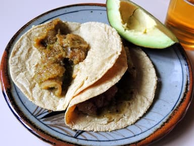 Chicharrón en Salsa Verde