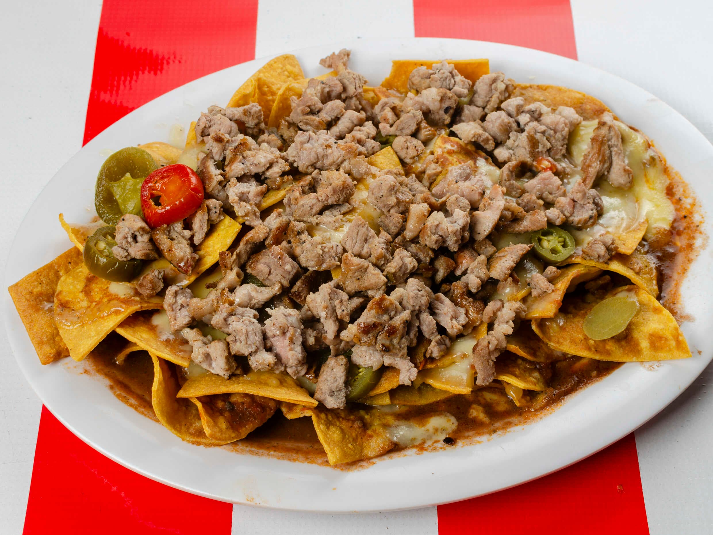 Nachos de Bistec