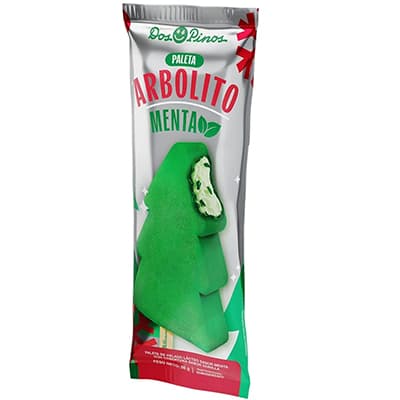 Paleta Pino De Navidad Dos Pinos  58 GRS