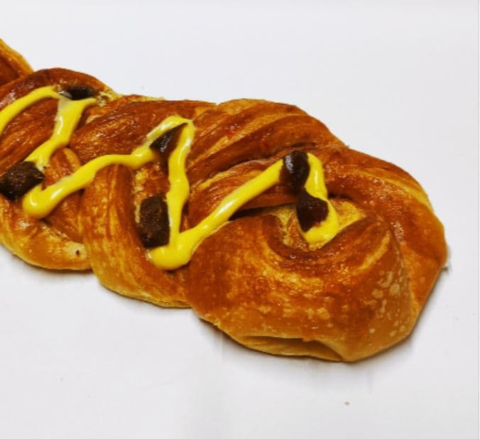 Trenza de Crema Pastelera
