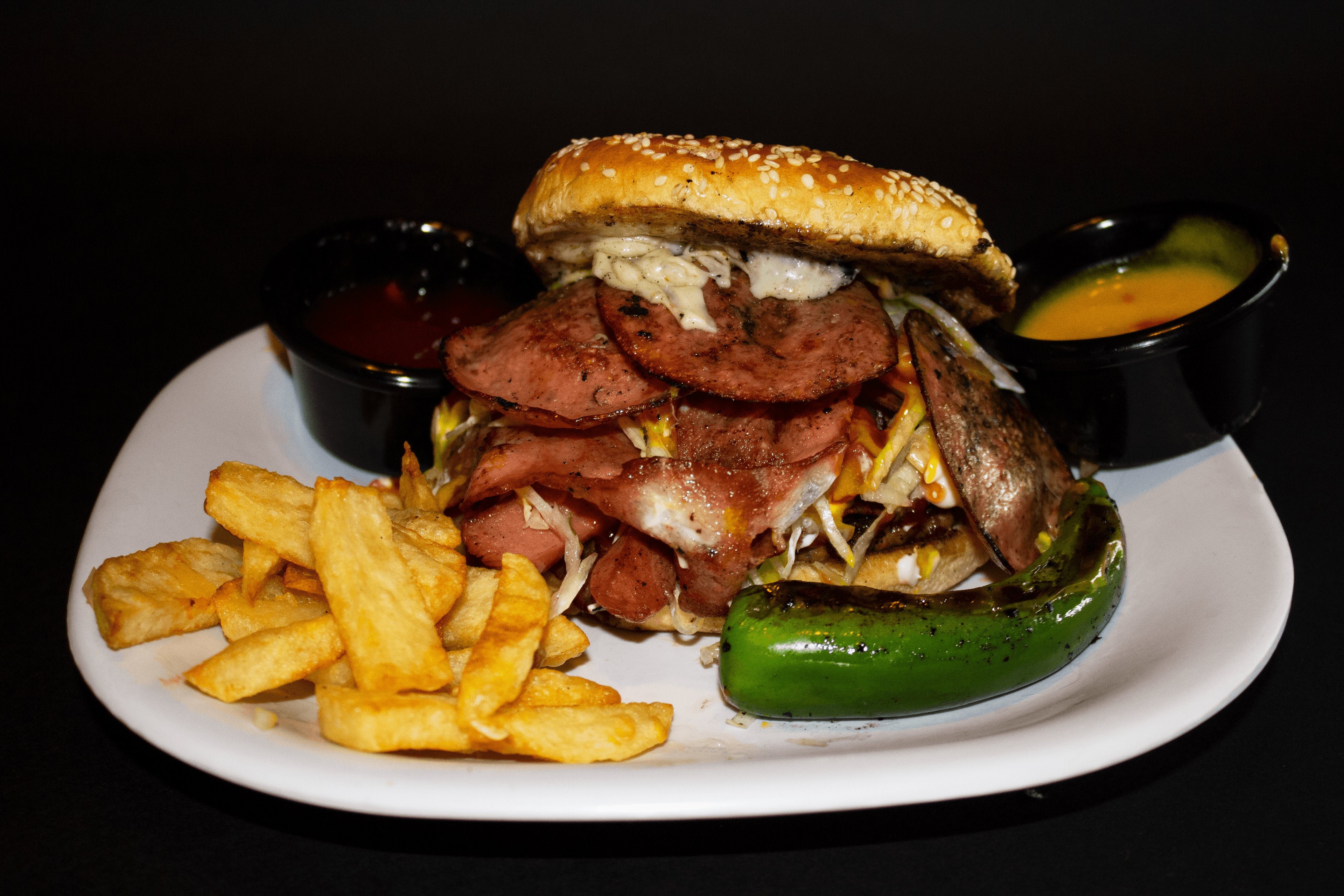 Hamburguesa Cubana