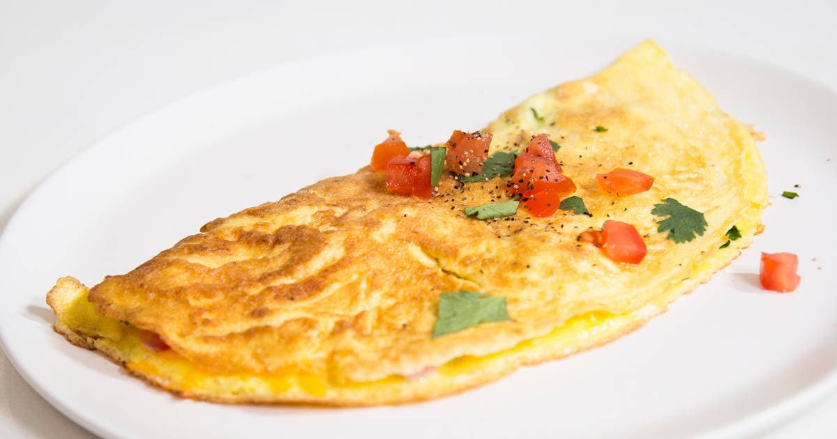 Omelette Jamón y Queso