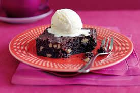 Brownie con Helado