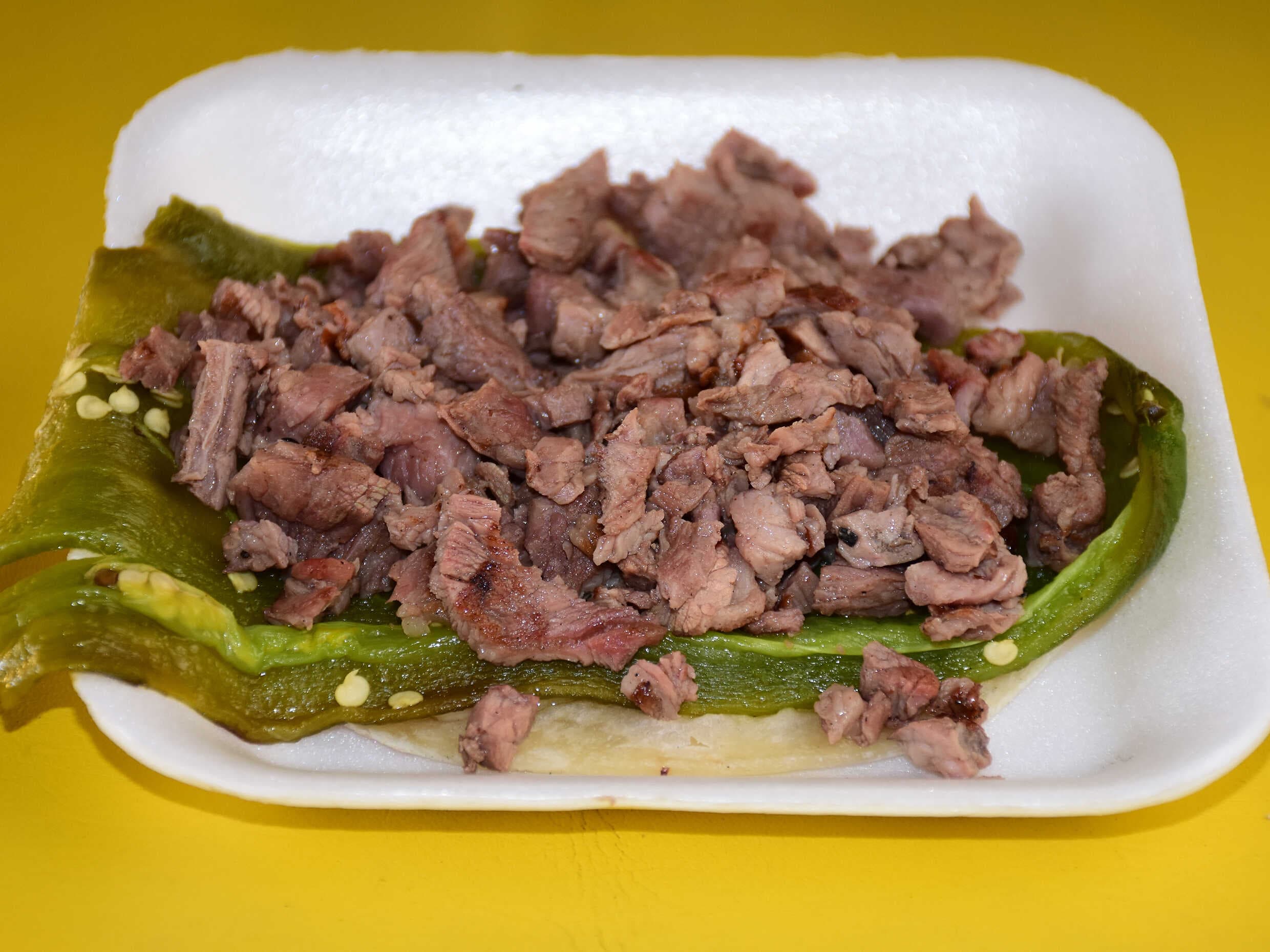 Taco Chile Verde