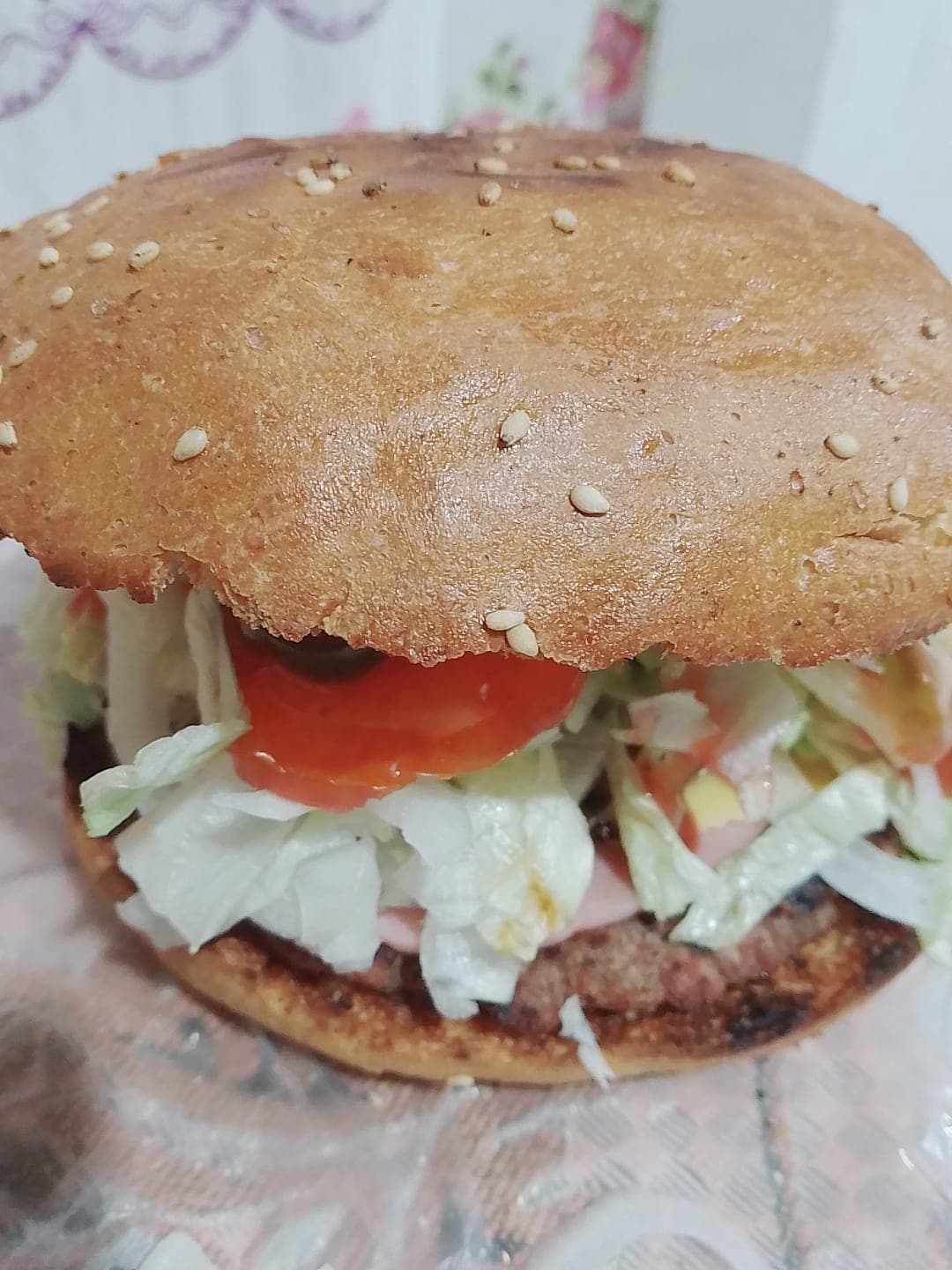 Hamburguesa Hawaiana