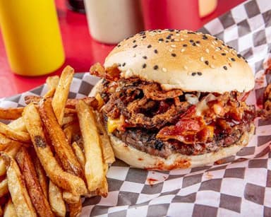 Hamburguesa BBQ