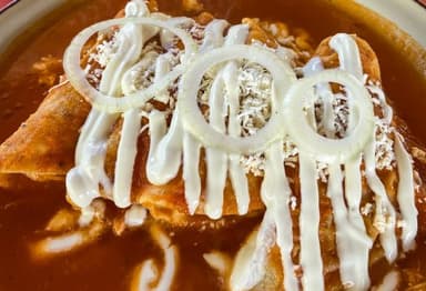 Enchiladas de pollo (4)