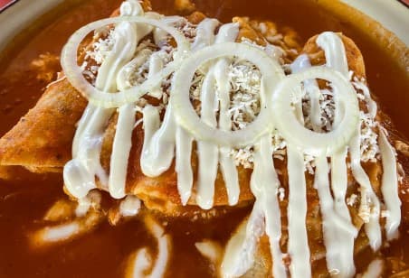 Enchiladas de pollo (4)