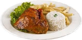 Bandeja de Pollo Asado o Broaster de 300 g