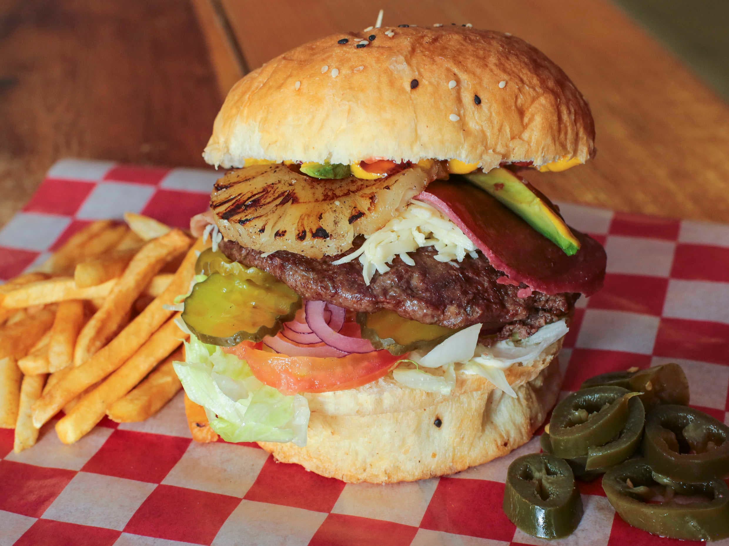 Hamburguesa BBQ + Refresco