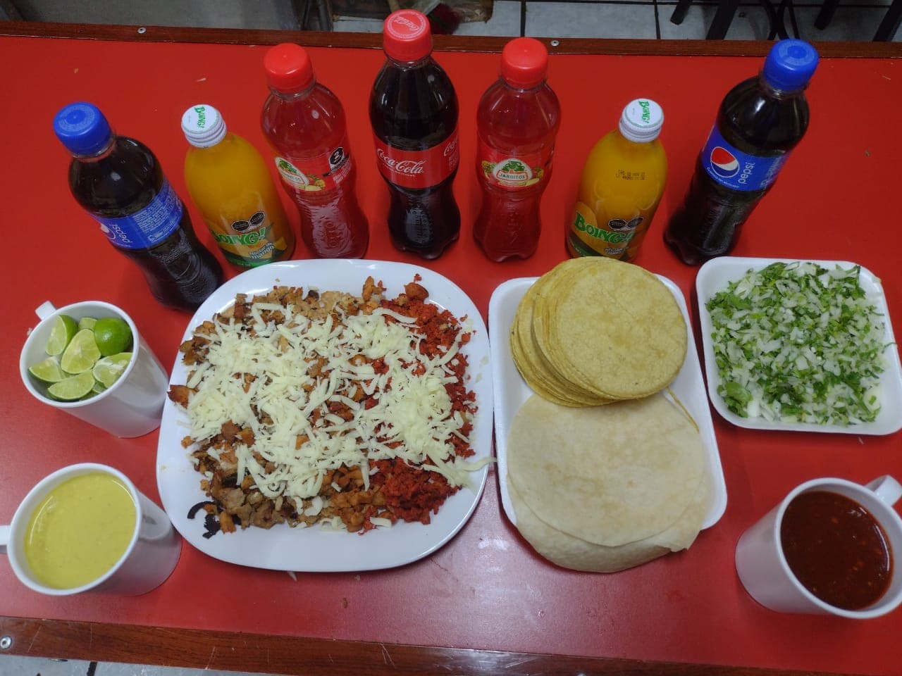 1 PARRILLADA (ALAMBRE/BISTEC)