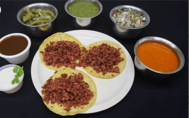 Orden Tacos Chicos de Chorizo
